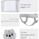 Capacete de segurança infantil macio e sem impactos, malha respirável, almofada para cabeça de criança, proteção ajustável para cabeça de bebê e absorção de choque