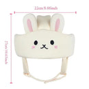 Capacete de segurança infantil macio e sem impactos, malha respirável, almofada para cabeça de criança, proteção ajustável para cabeça de bebê e absorção de choque