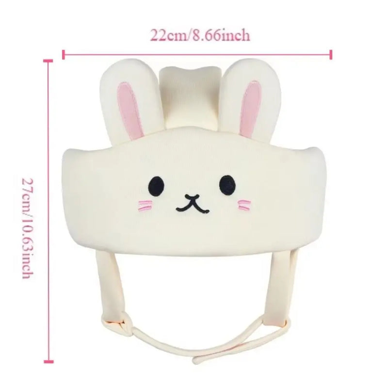 Soft No Bumps Infant Safety Helmet Mesh Breathable Toddler Head Cushion Shock Absorbing Adjustable Baby Safety Headguard Child